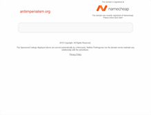 Tablet Screenshot of antiimperialism.org